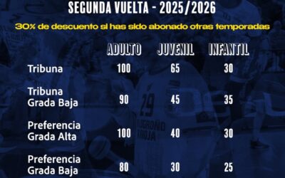 El Dicorpebal Logroño La Rioja presenta su campaña de abonados para la segunda vuelta, con un llamamiento de sus jugadores históricos a los ex socios