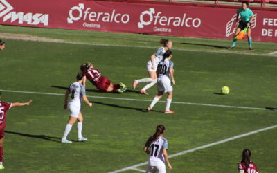 El Atlético de Madrid Femenino ha goleado hoy, al DUX Logroño con un contundente 5-0 en la jornada 22 de la Liga Femenina