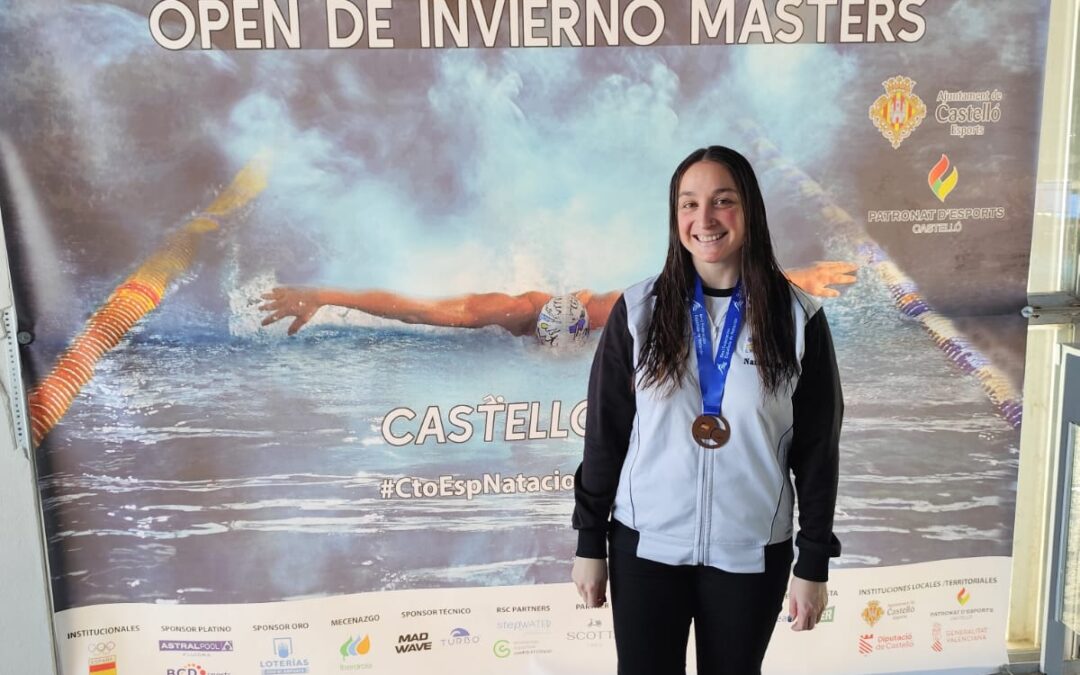 Natalia Muñoz Bronce en el Campeonato de España Máster – Castellón (5-8 febrero)