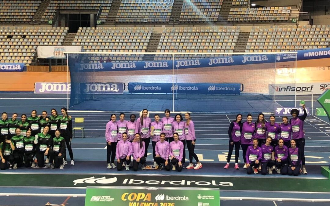 La deportista riojana Elba Parmo que compite con el club Barcelona, participo en la prueba 60metros vallas haciendo una marca de 8.50., sus puntos fueron de ayuda para su club que ocupo la tercera plaza en la Copa Iberdrola de Valencia