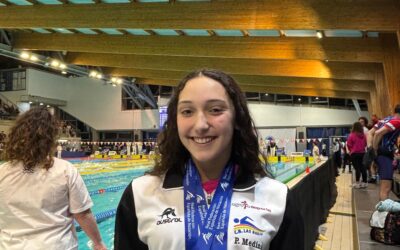 Medina Romero, debut en Junior con cinco metales