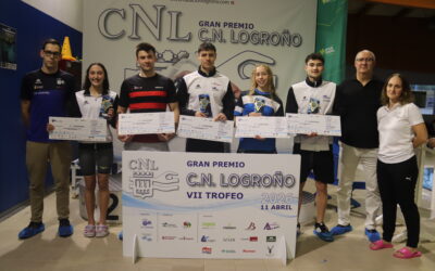 Trescientos deportistas, inscritos en 19 clubes participan en el Trofeo C.N.Logroño.