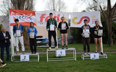 Claudia Valiente logra la plata en el Nacional Orientación.