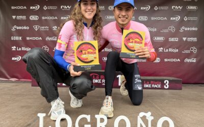 La Škoda Super Stage de La Rioja Bike Experience corona a Ulan Galinski y Catalina VidaurreEl brasileño impone su ley a 4 minutos del segundo y se hace con el liderato de la general mientras que la chilena suma su segunda victoria