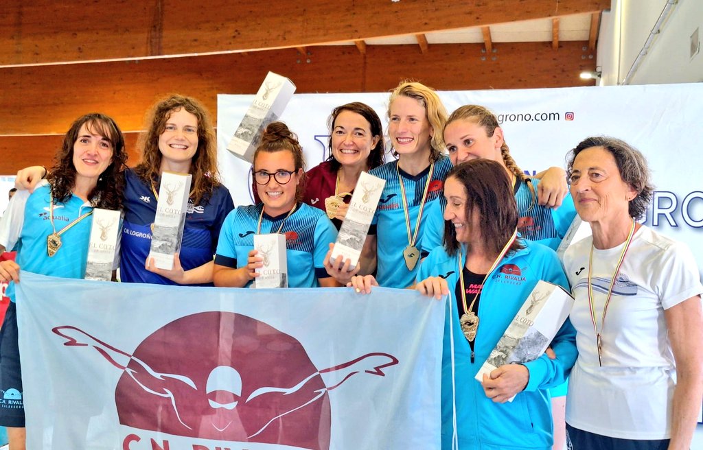 Merche Rey lidera el éxito del CN Rivaliaen el I Trofeo Máster CN Logroño