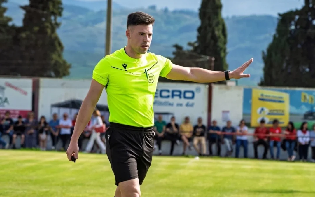 EL ÁRBITRO RIOJANO DIEGO GARCÍA ZUÑEDA ASCIENDE A SEGUNDA FEDERACIÓN