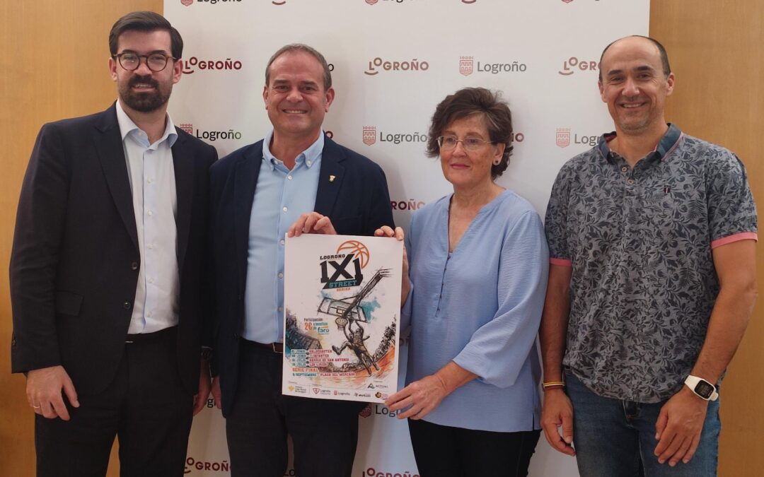 El Torneo ‘Logroño Basketball 1×1 Street Series’ dinamizará diferentes barrios de la ciudad con la práctica de deporte al aire libre