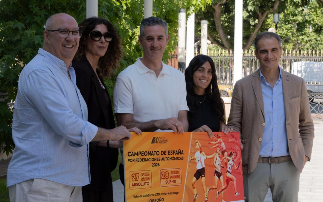 La Rioja reunirá a cerca de 850 deportistas en el Campeonato de España de Atletismo por Federaciones Autonómicas