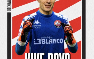 Kike Royo primera renovación de la S.D. Logroñés