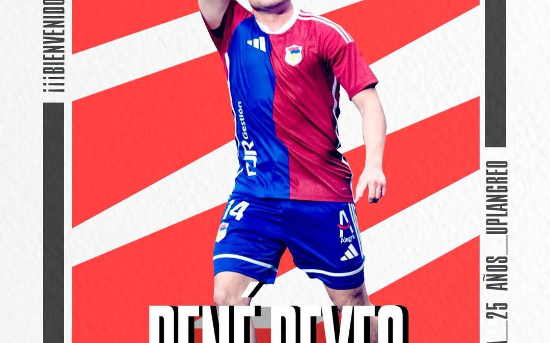RENÉ REYES, PRIMER INCORPORACIÓN DE LA 2026/27