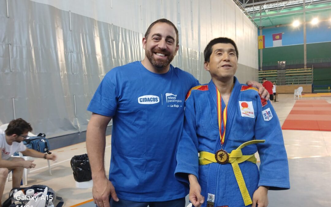 MEDALLA DE BRONCE PARA EL JUDOCA DE RELEVO PARALÍMPICO LA RIOJA EN EL CAMPEONATO DE ESPAÑA DE JUDO PARA CIEGOS