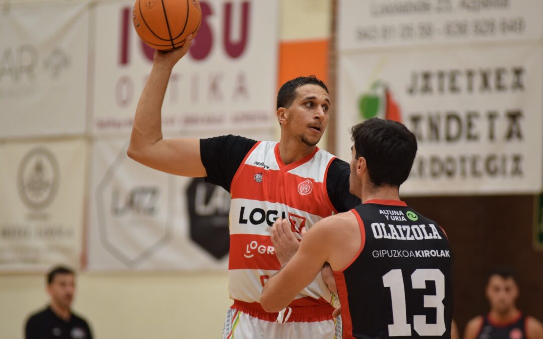El LogroBasket ha ganado hoy con contundencia por 66-89 en su estreno en la Copa España de baloncesto frente al Iraurgi (Biele ISB) en Azpeitia