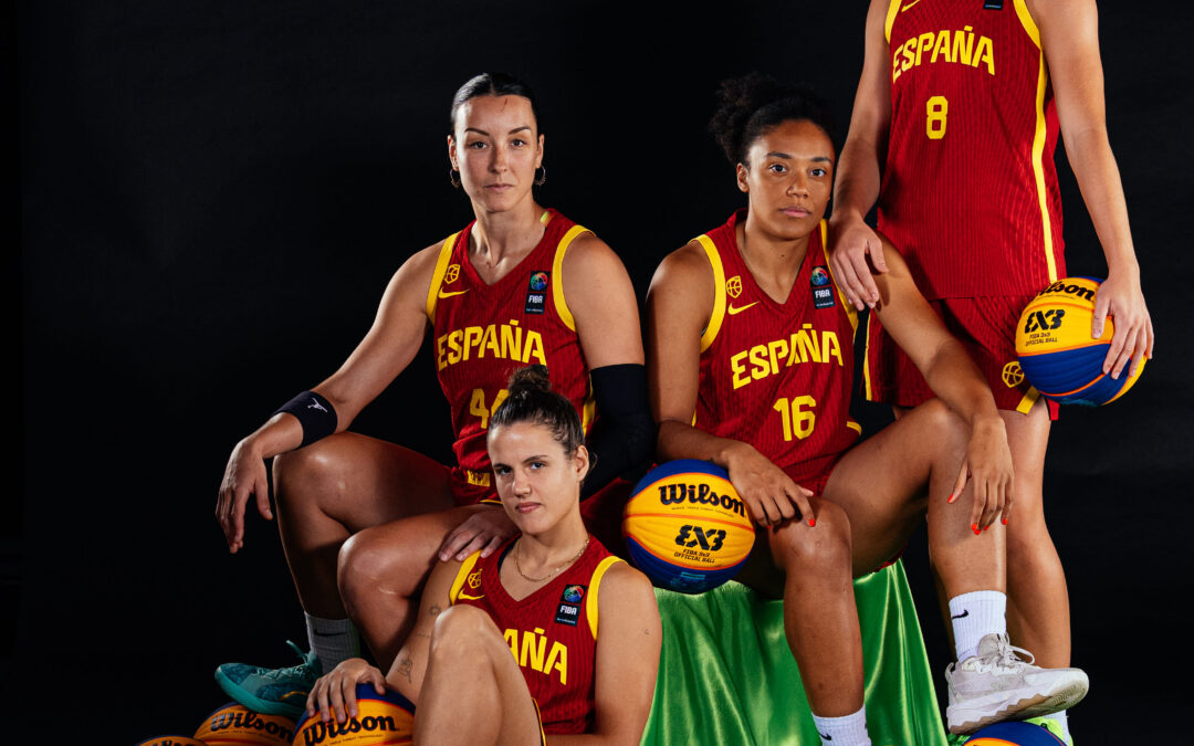 Tres jugadoras de Agua y Jardín 3×3 logran la medalla de plata en el EuropeCup FIBA 3×3 con la selección española