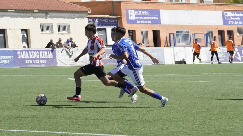 El Utebo empata ante la SD Logroñés en un choque de ida y vuelta (1-1)