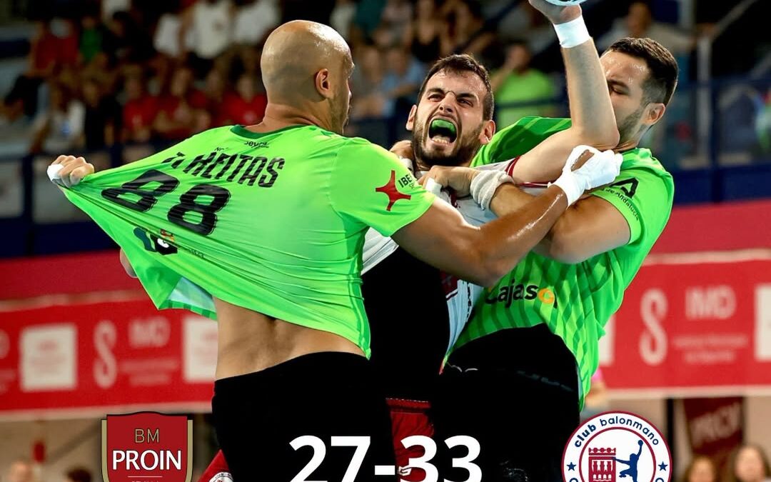 Dicorpebal Logroño La Rioja suma los primeros puntos en La Liga Asobal.