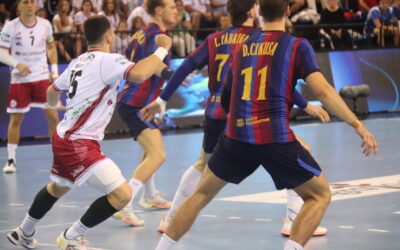 Barcelona impone su ley en el palacio de los deportes