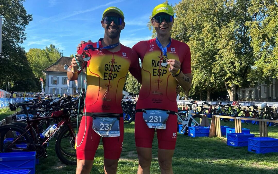 FERNANDO RIAÑO ES EL REY DE LARGA DISTANCIAEl mejor deportista de la historia en duatlón de larga distancia es español y tiene discapacidad visual