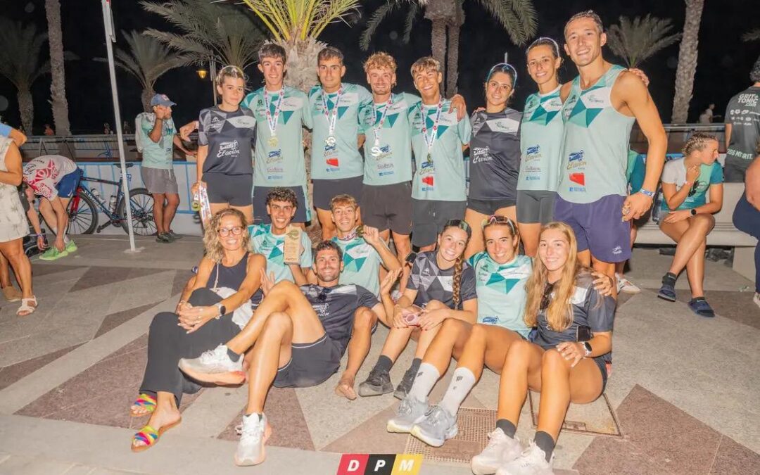 TRITONES RIOJA CUMPLE POR PARTIDA DOBLE SUS OBJETIVOS EN LA LIGA NACIONAL DE TRIATLÓN