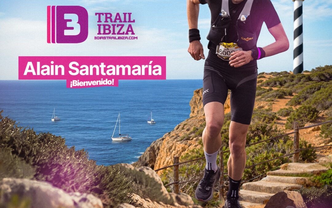 Alain Santamaría participara en los tres Dias Trail Ibiza.