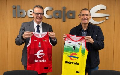 IBERCAJA Y LA FEDERACIÓN RIOJANA DE BALONCESTO RENUEVAN SU ALIANZA PARA IMPULSAR LA FORMACIÓN DE LOS JÓVENES DEPORTISTAS RIOJANOS